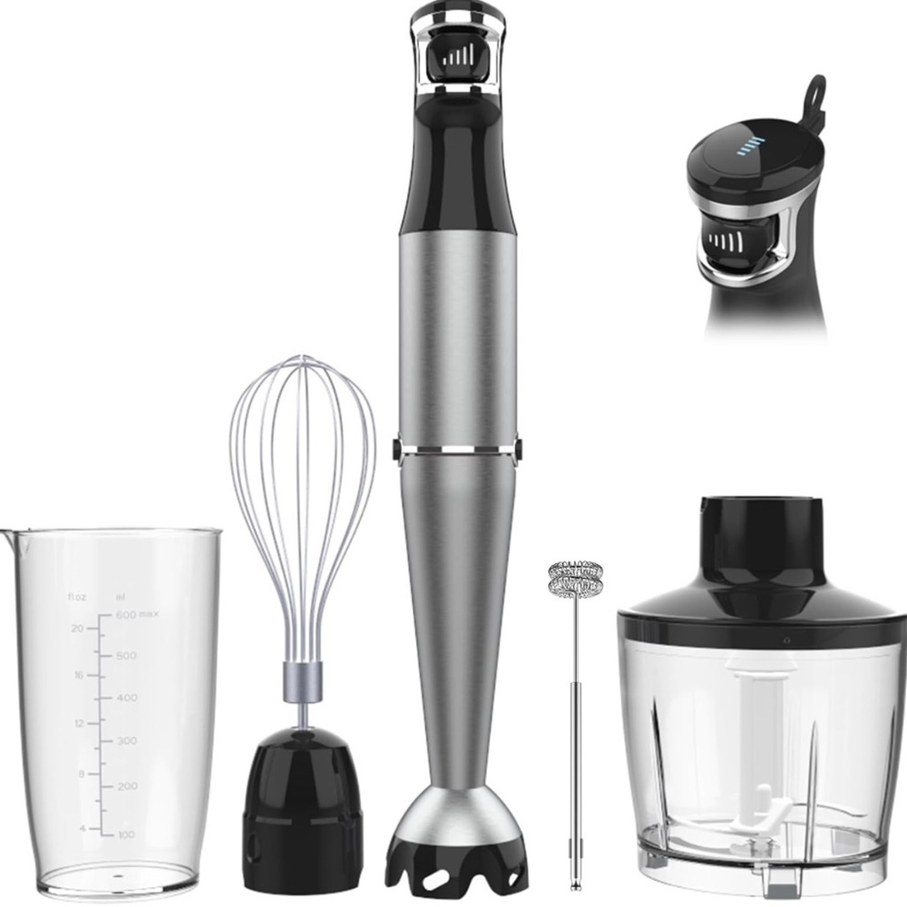 Immersion Hand Blender 1100W | 5-in-1 Stick Blender Set NEW